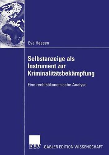 Cover image for Selbstanzeige als Instrument zur Kriminalitatsbekampfung