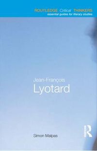 Cover image for Jean-Francois Lyotard