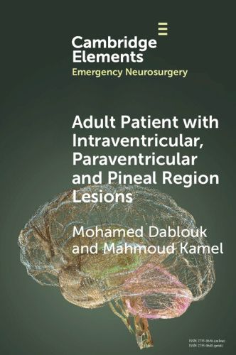 Cover image for Adult Patient with Intraventricular, Paraventricular and Pineal Region Lesions
