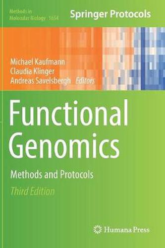 Cover image for Functional Genomics: Methods and Protocols