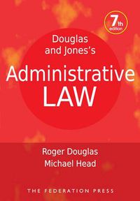 Cover image for Douglas and Jones's Administrative Law