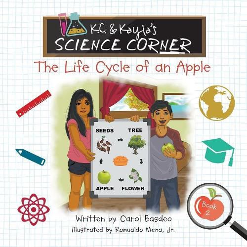 Cover image for K.C. & Kayla's Science Corner: The Life Cycle of an Apple