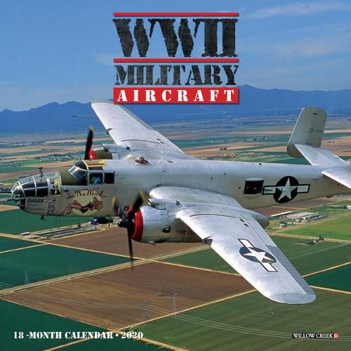 Cover image for WWII Military Aircraft 2020 Mini Wall Calendar