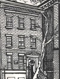 Cover image for Greenwich village Writing Drawing Journal