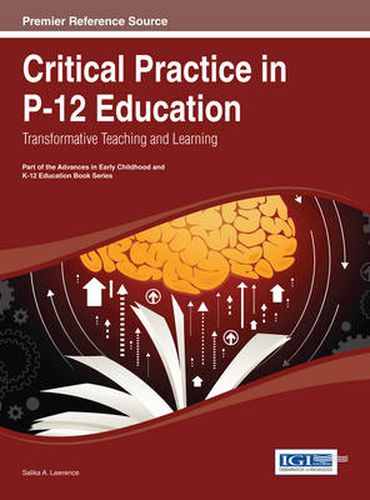 Cover image for Critical Practice in P-12 Education