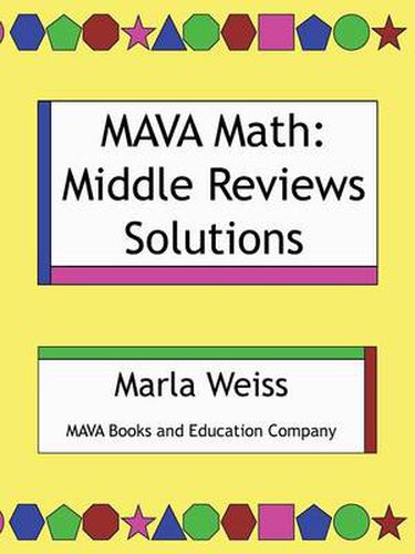 Cover image for Mava Math