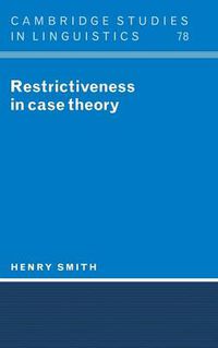 Cover image for Restrictiveness in Case Theory