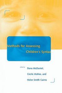 Cover image for Methods for Assessing Children's Syntax