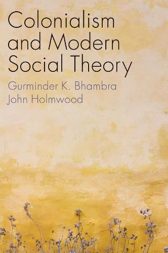 Cover image for Colonialism and Modern Social Theory