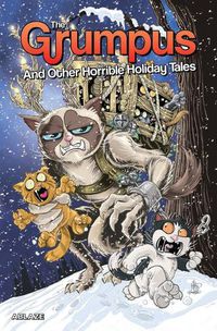 Cover image for Grumpy Cat: The Grumpus and Other Horrible Holiday Tales