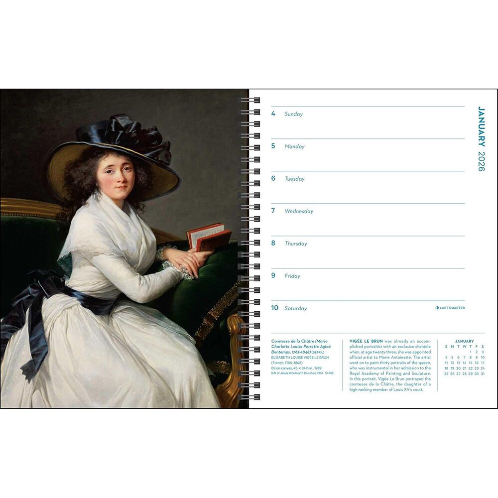 Masterpieces 12-Month 2026 Engagement Calendar