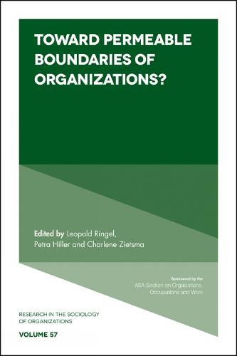 Cover image for Toward Permeable Boundaries of Organizations?