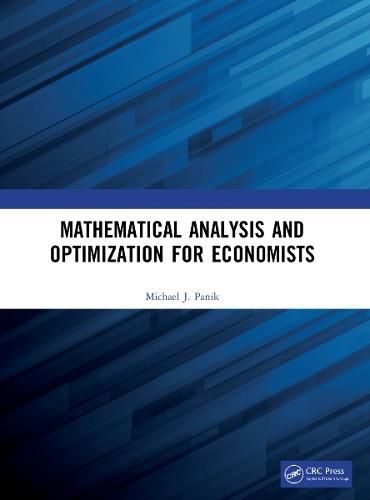 Cover image for Mathematical Analysis and Optimization for Economists