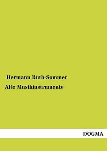 Cover image for Alte Musikinstrumente