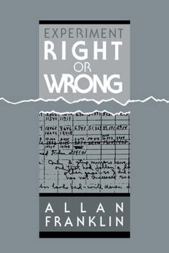 Cover image for Experiment, Right or Wrong