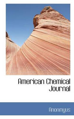 Cover image for American Chemical Journal