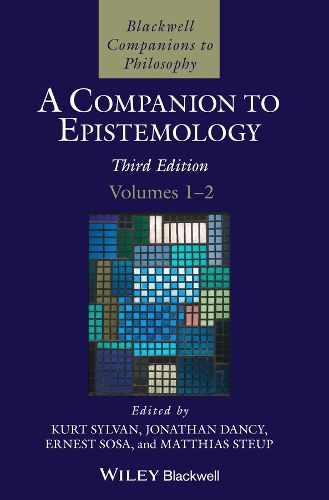 Cover image for A Companion to Epistemology, 2 Volume Set
