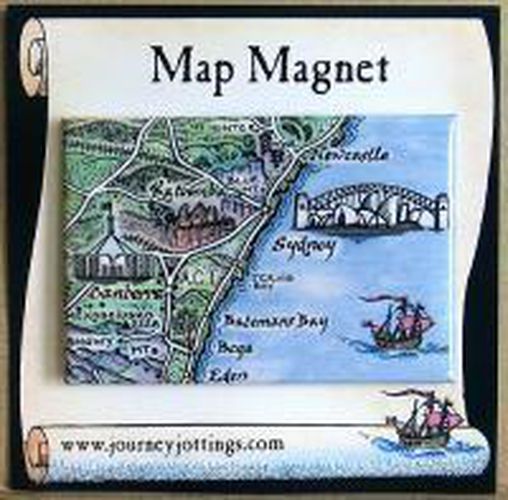 Map Magnet Melbourne Various