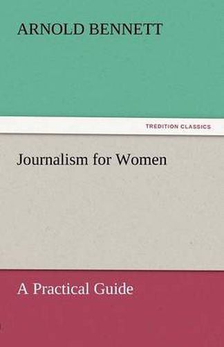 Cover image for Journalism for Women