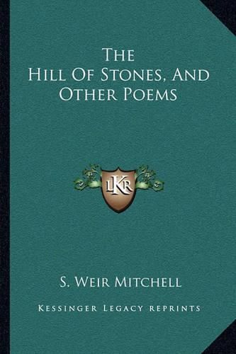 Cover image for The Hill of Stones, and Other Poems