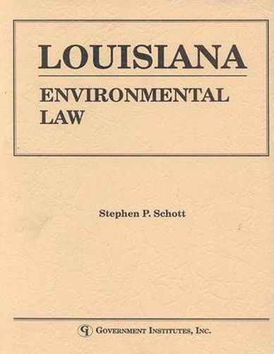 Cover image for Louisiana Environmental Law Handbook