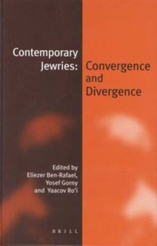 Cover image for Contemporary Jewries: Convergence and Divergence (paperback)