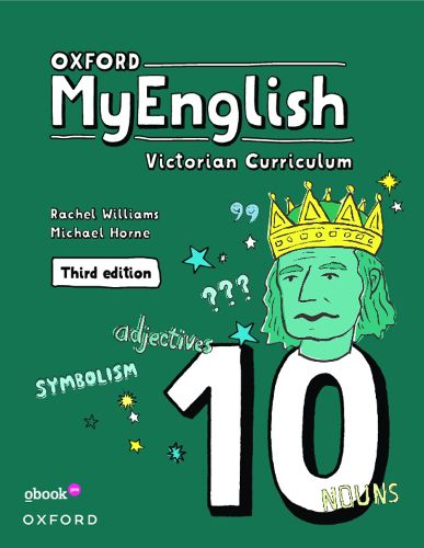 Cover image for Oxford MyEnglish 10 Student Workbook+Student obook pro