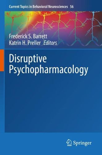 Cover image for Disruptive Psychopharmacology