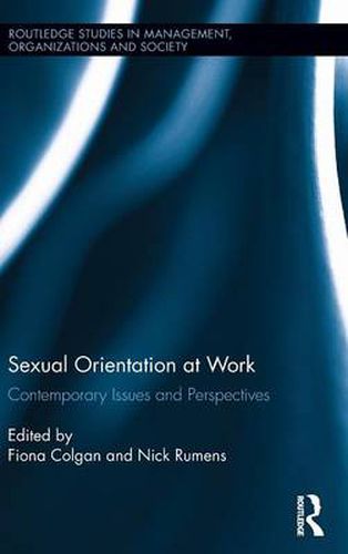 Cover image for Sexual Orientation at Work: Contemporary Issues and Perspectives