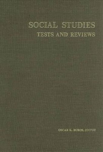 Social Science Tests and Reviews