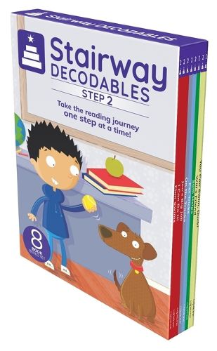 Cover image for Stairway Decodables Step 2 (8-Book Boxed Set #1)