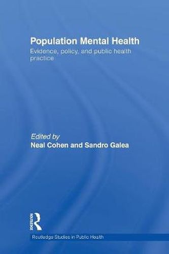 Cover image for Population Mental Health: Evidence, Policy, and Public Health Practice