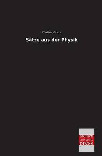 Cover image for Satze Aus Der Physik
