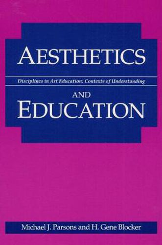 Cover image for Aesthetics and Education