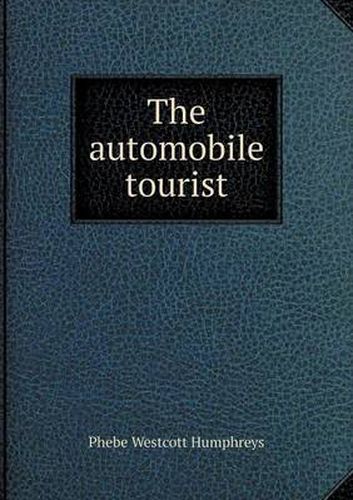 Cover image for The automobile tourist