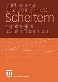 Cover image for Scheitern: Aspekte eines sozialen Phanomens