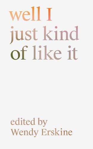 Cover image for well I just kind of like it