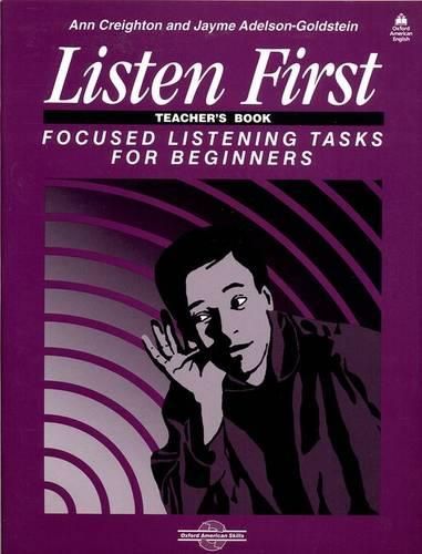 Cover image for Listen First: Focused Listening Tasks for Beginners