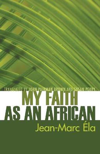 Cover image for My Faith as an African