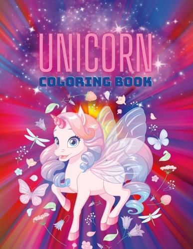 Cover image for Unicorn Coloring book