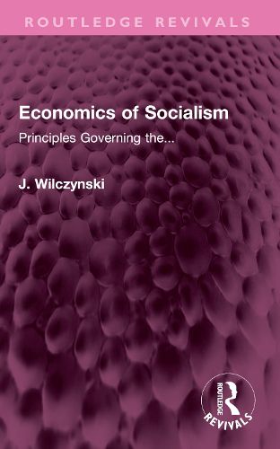 Cover image for Economics of Socialism