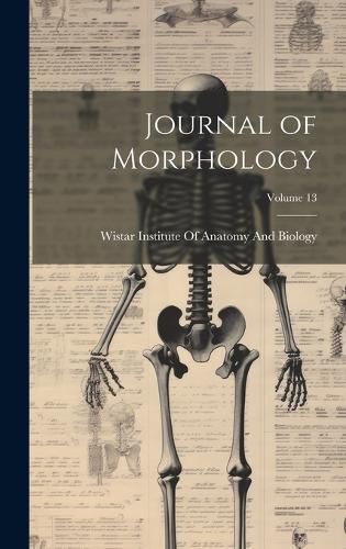 Cover image for Journal of Morphology; Volume 13