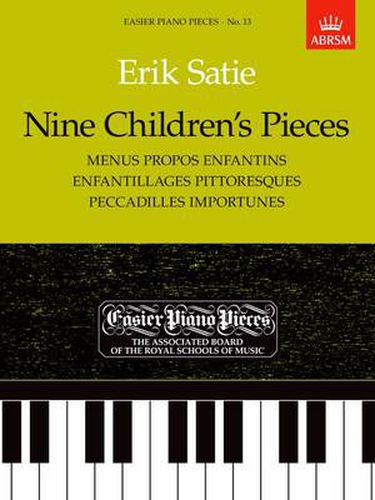 Nine Children's Pieces: Easier Piano Pieces 13