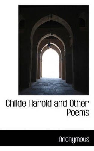 Cover image for Childe Harold and Other Poems