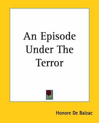Cover image for An Episode Under The Terror