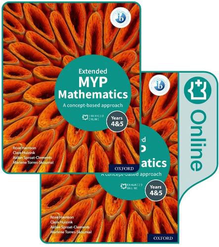 Cover image for MYP Mathematics 4&5 Extended Print and Enhanced Online Course Book Pack