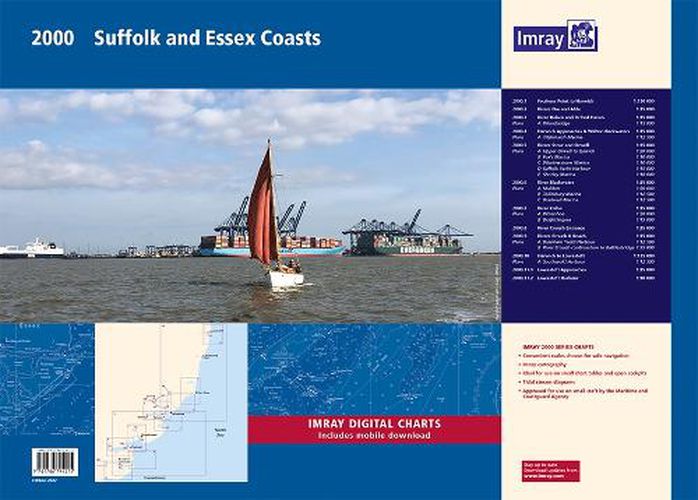 Cover image for 2000 Suffolk and Essex Chart Pack: Lowestoft to River Crouch