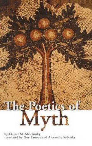 Cover image for The Poetics of Myth