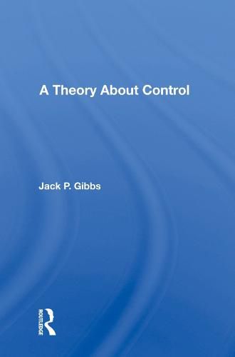 Cover image for A Theory About Control