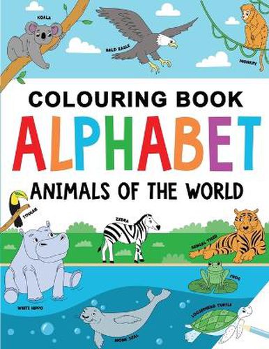 Cover image for Animal Colouring Book for Children